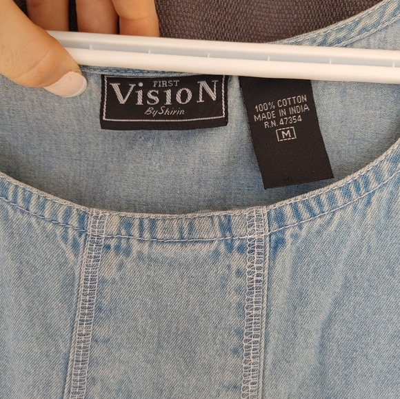 Vintage denim style dress - Picture 2 of 3